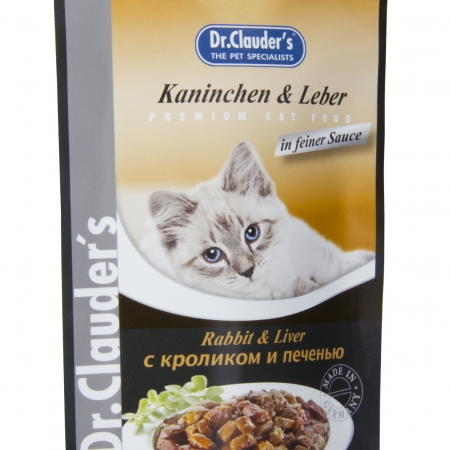 DC Premium Katze Kaninchen & Leber Pouch